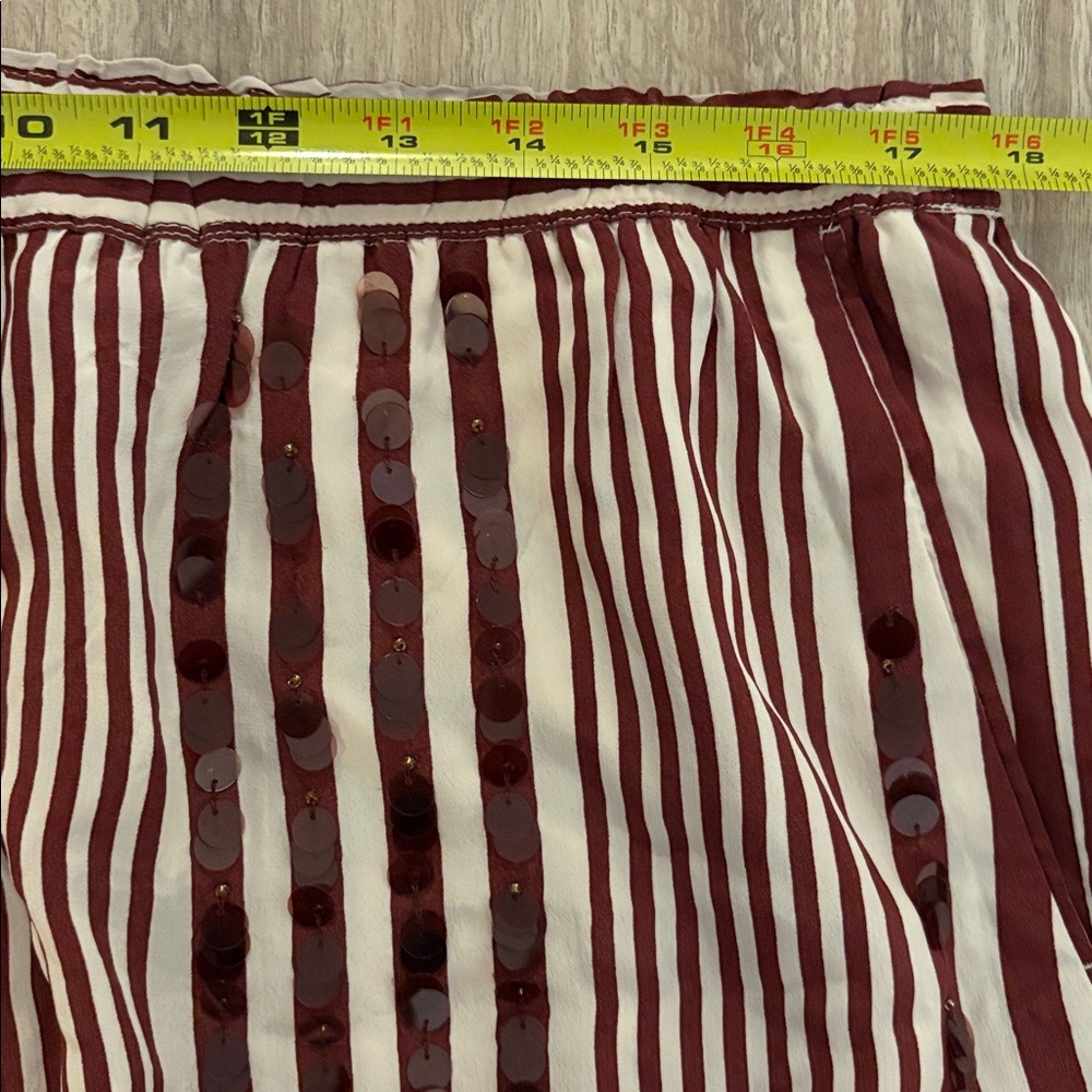 New J. Crew Collection High Rise Cropped Stratus Pant with Sequins Size 14 NWT - Picture 8 of 11